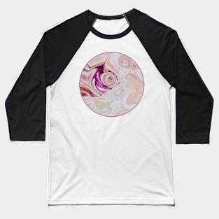 Marble Effect Baseball T-Shirt